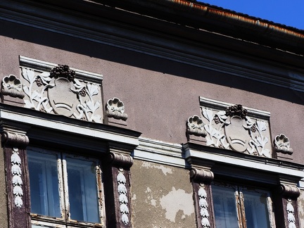 Zywiec - frises des maisons