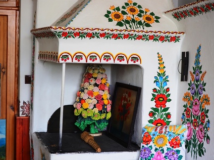 Zalipie - village fleuri