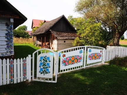 Zalipie - village fleuri