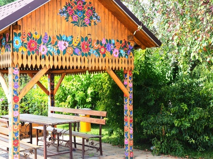 Zalipie - village fleuri