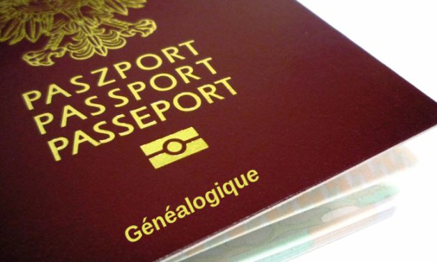 Passeport généalogique 2017
