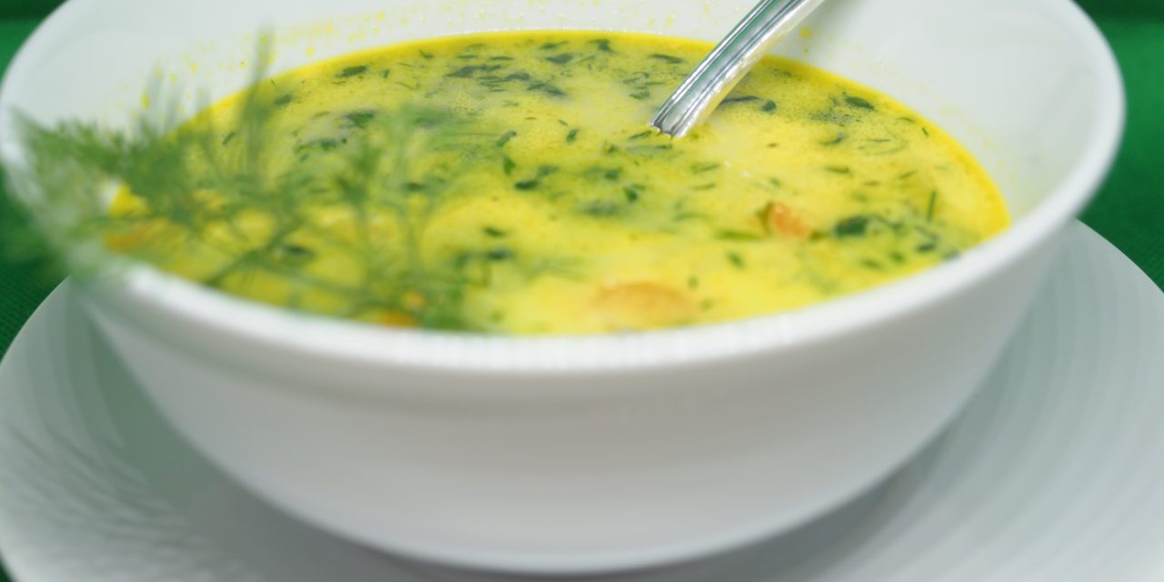 Soupe printanière   Zupa koperkowa