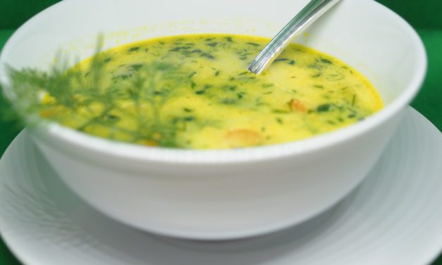 Soupe printanière   Zupa koperkowa